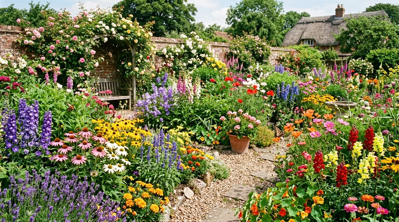 12 Flower Garden Ideas for a Colorful Yard